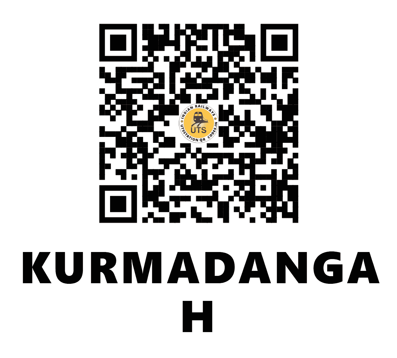 UTS QR Code for KURMADANGA H - KMDC (ER - WEST BENGAL)